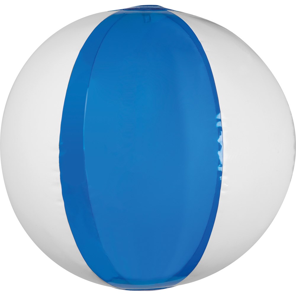 Strandball bicolour farbig/transparent MARGARETHE