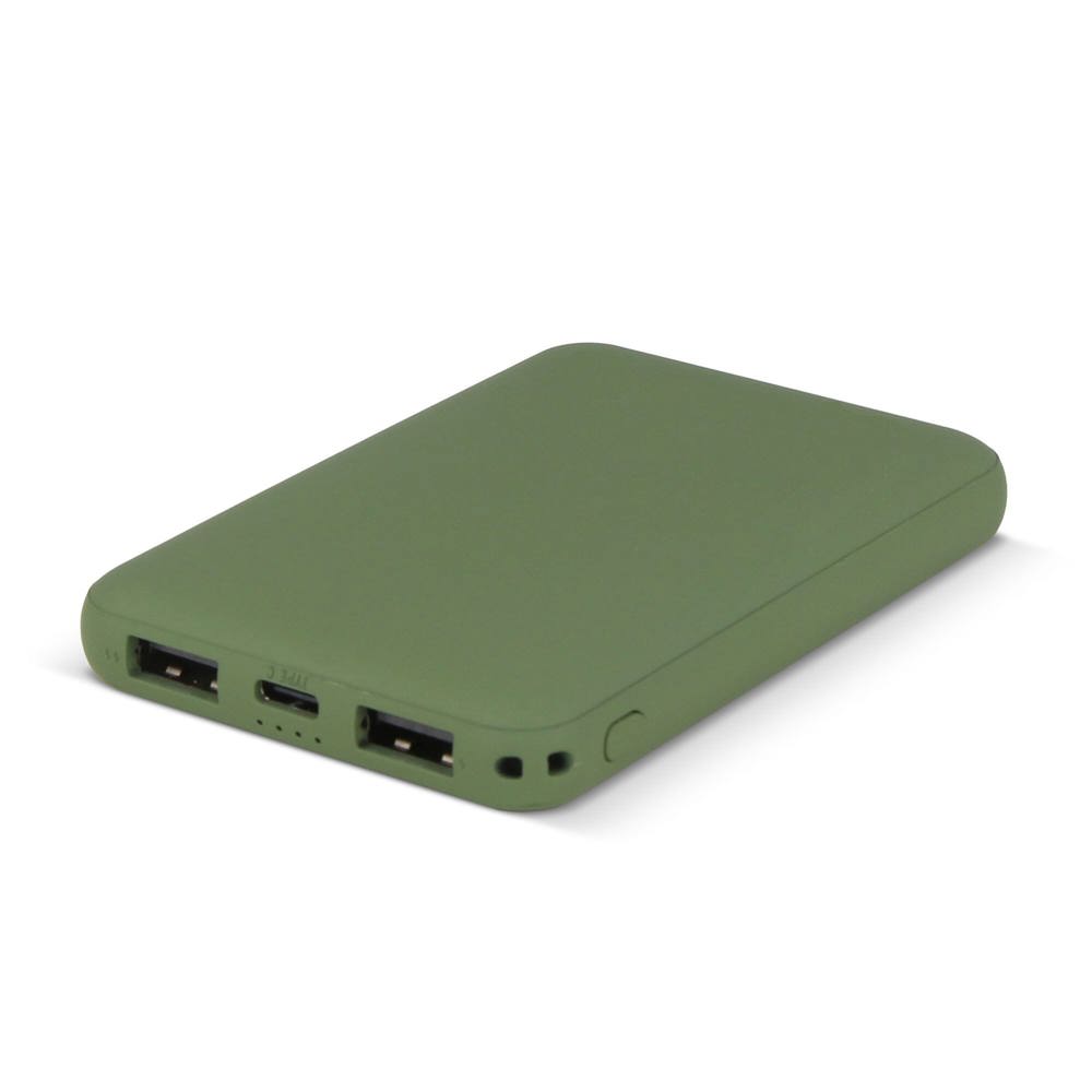 Rock Powerbank 5000mAh - Olivgrün
