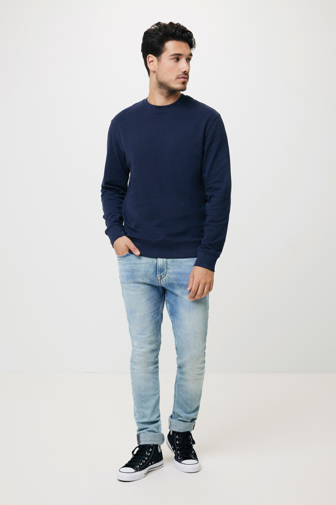IQONIQ Zion Rundhals-Sweater aus recycelter Baumwolle