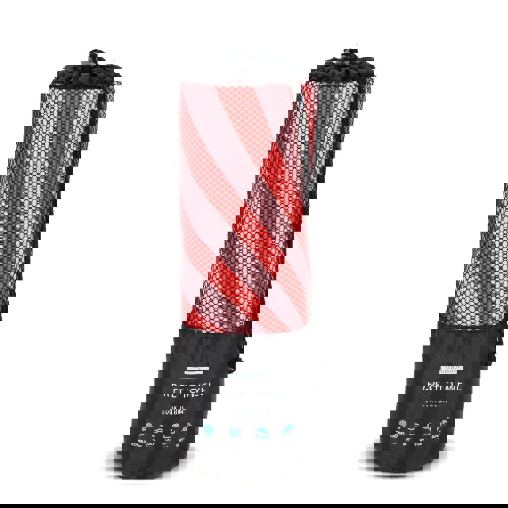 R-PET-Schnelltrocknungs-Strandtuch 100 × 180 cm, Sublimationsdruck