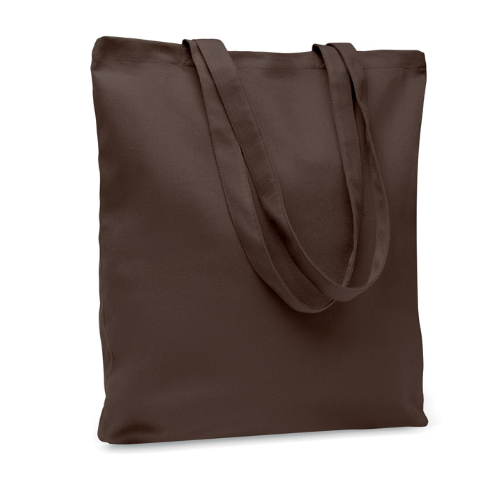 RASSA COLOURED - Einkaufstasche Canvas 270 g/m² - Schokolade
