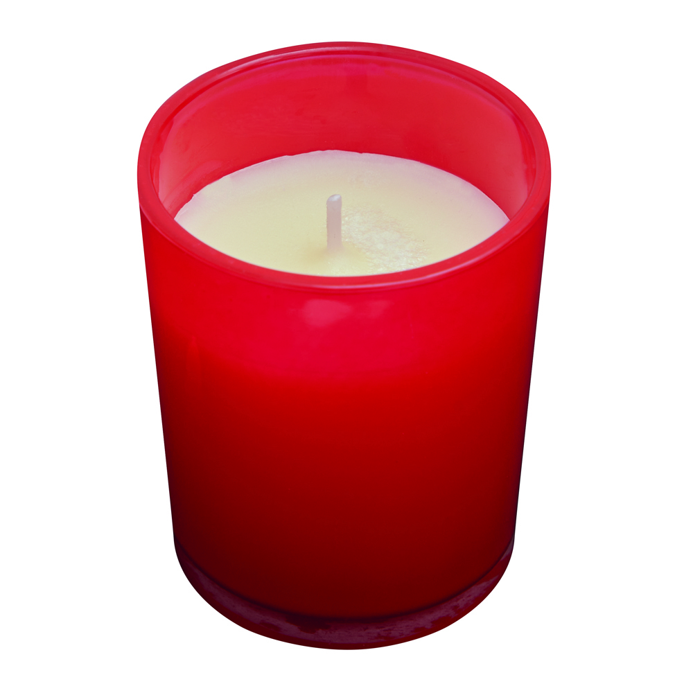 SPHERE - Kerze im Glas - Rot