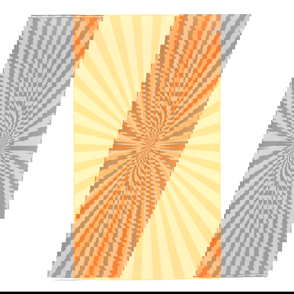 R-PET-Schnelltrocknungs-Strandtuch 100 × 180 cm, Sublimationsdruck