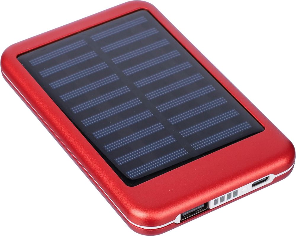 Aluminium Solar-Powerbank Tycho