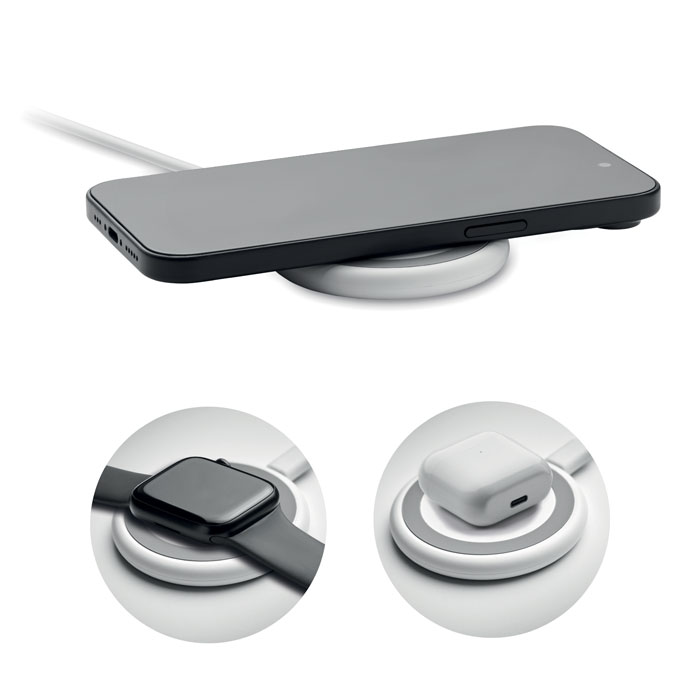 WERLIES - 3in1 kabelloses Ladegerät 15W
