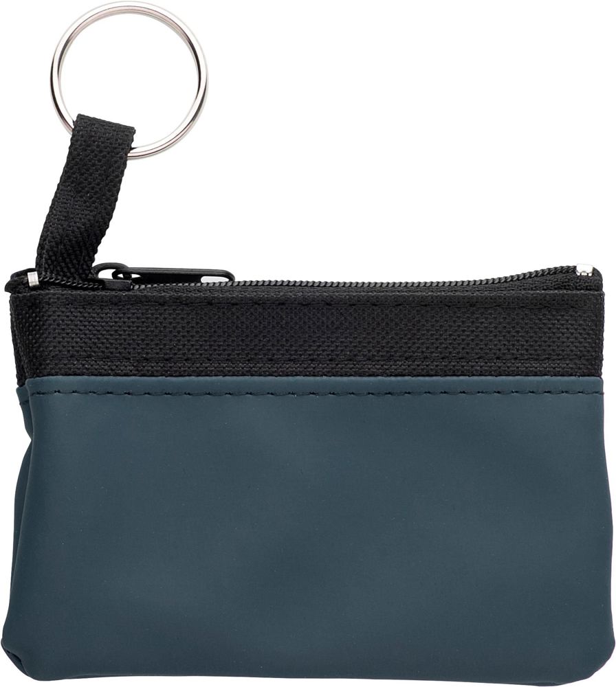 Schlüsseletui aus PU/Nylon Imelda - Blau