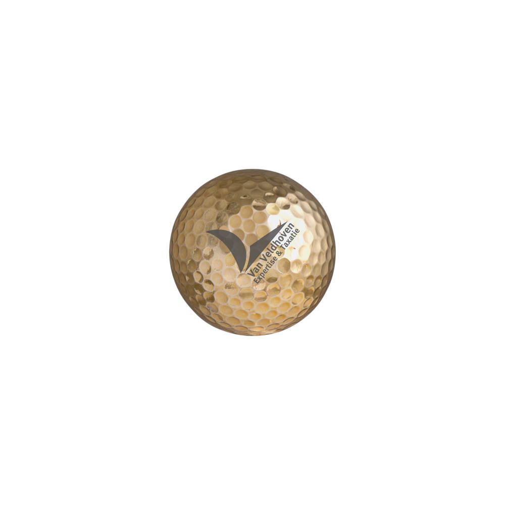 Luxus-Golfball - Gold