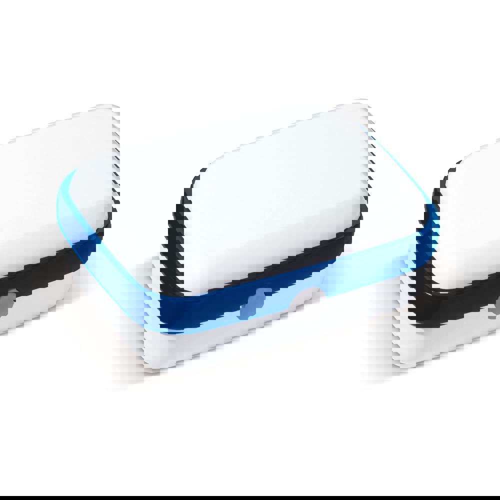 Brotdose Fresh 1000ml - Weiss / Blau