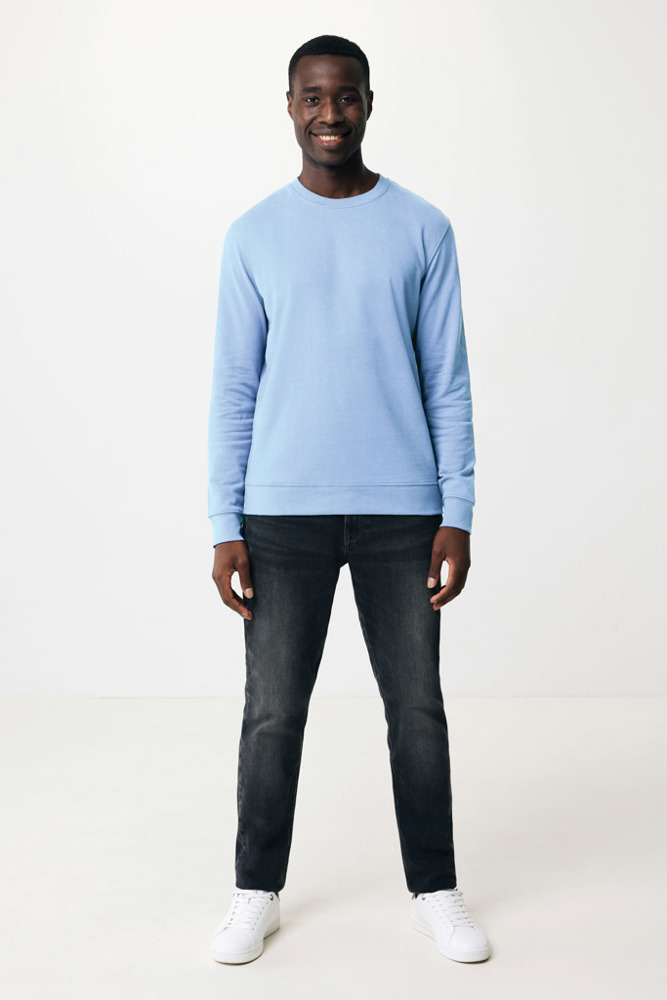 IQONIQ Zion Rundhals-Sweater aus recycelter Baumwolle