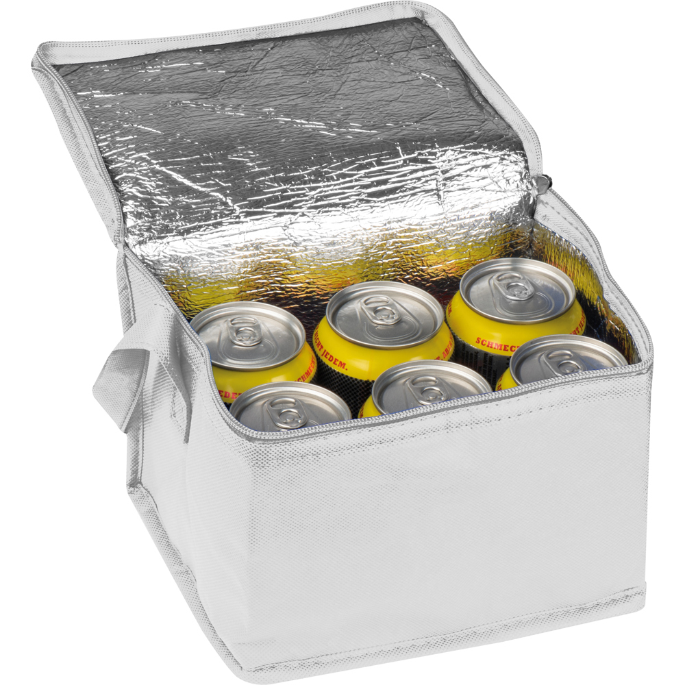 Non Woven-Kühltasche Nieby - Weiß