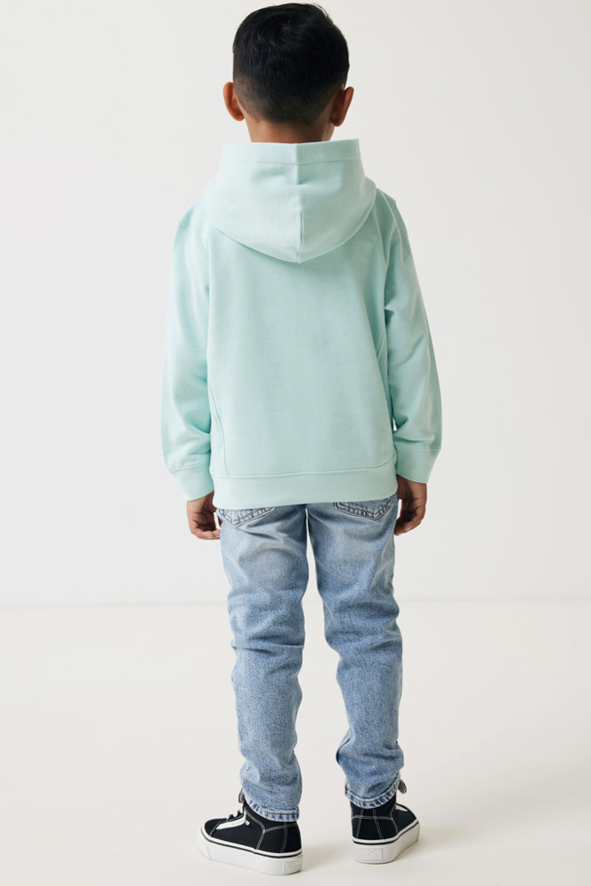 IQONIQ Yengo KidsHoodie mit Seitentaschen aus rec. Baumwolle