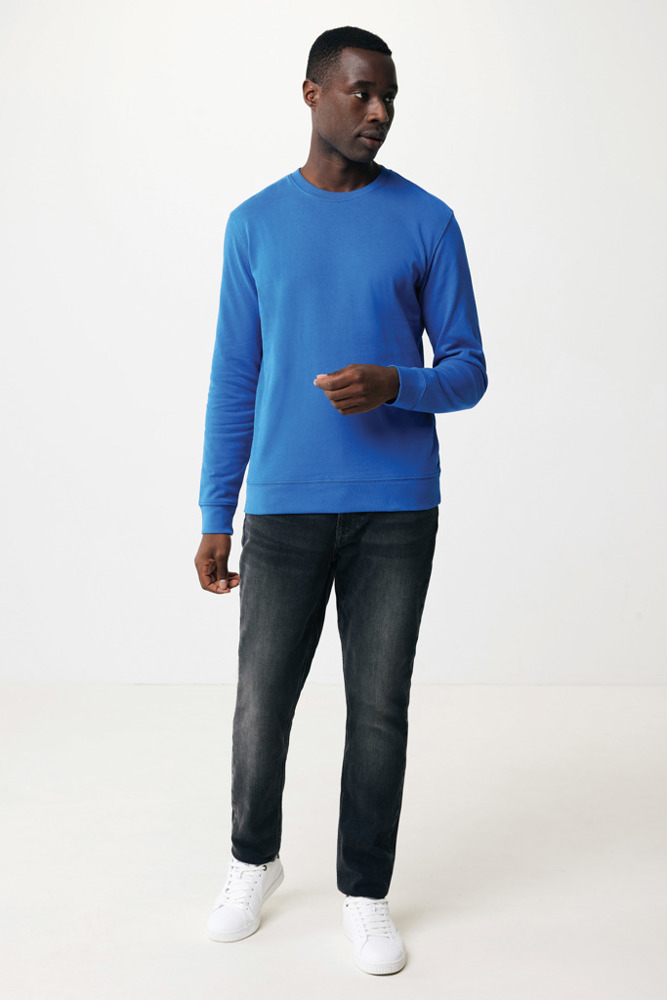 IQONIQ Zion Rundhals-Sweater aus recycelter Baumwolle