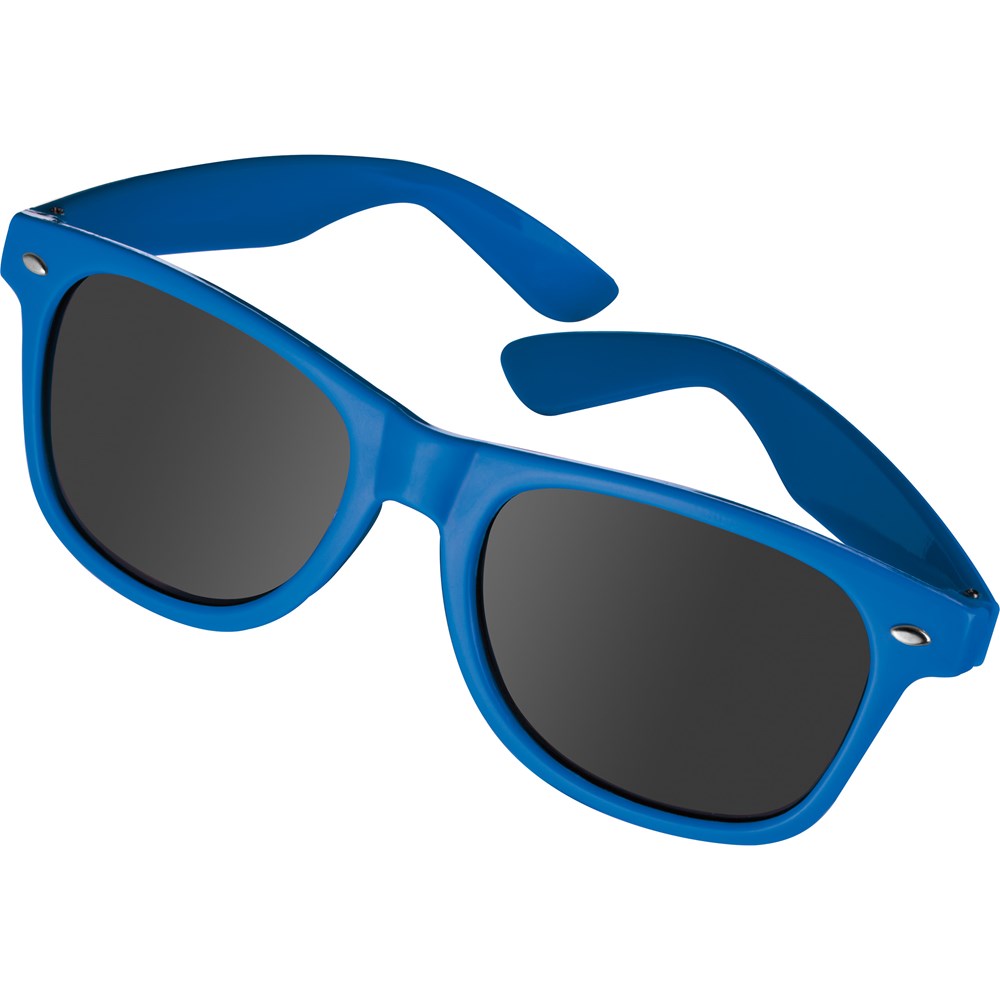 Sonnenbrille aus Kunststoff im "Nerdlook", UV 400 Schutz GIANNA - Blau
