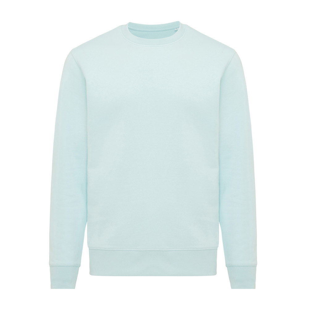 IQONIQ Etosha Lightweight Sweater aus recycelter Baumwolle - crushed mint (± PMS 12-5410 TCX)