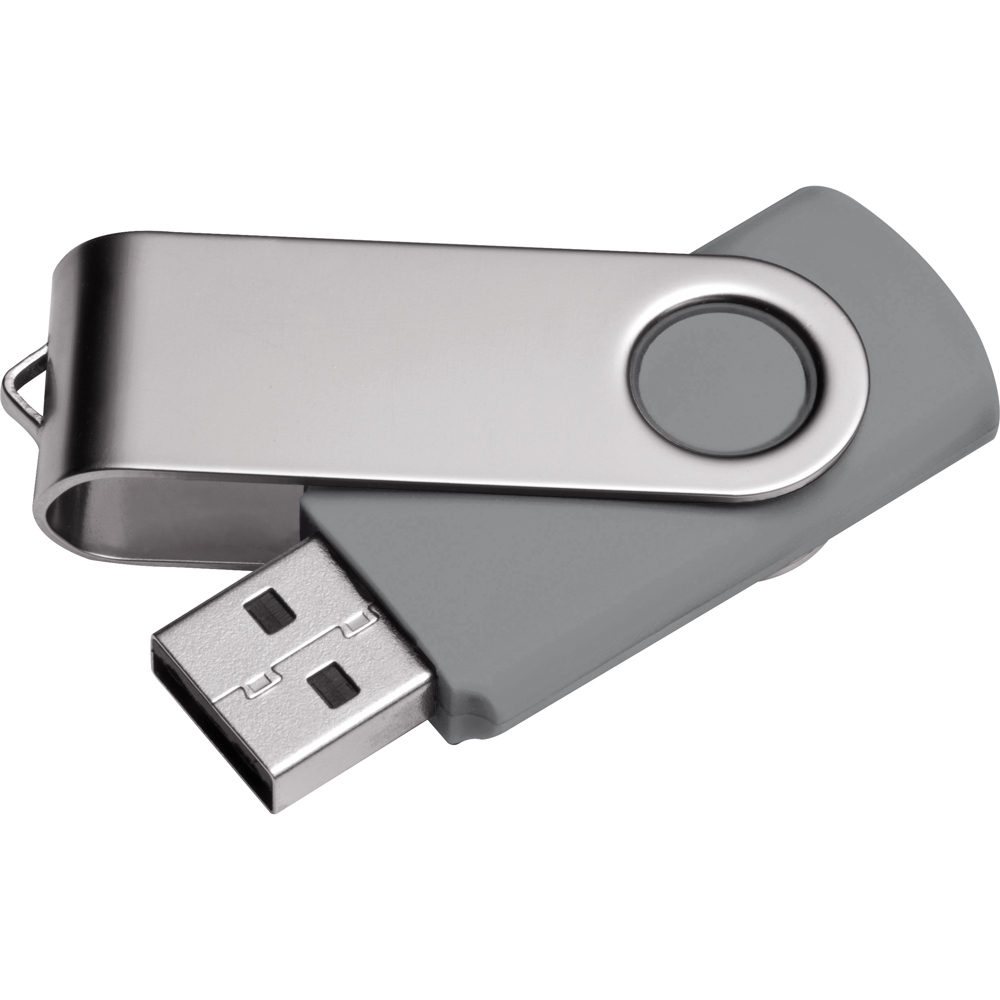 USB Stick Twister 8GB - Silbergrau