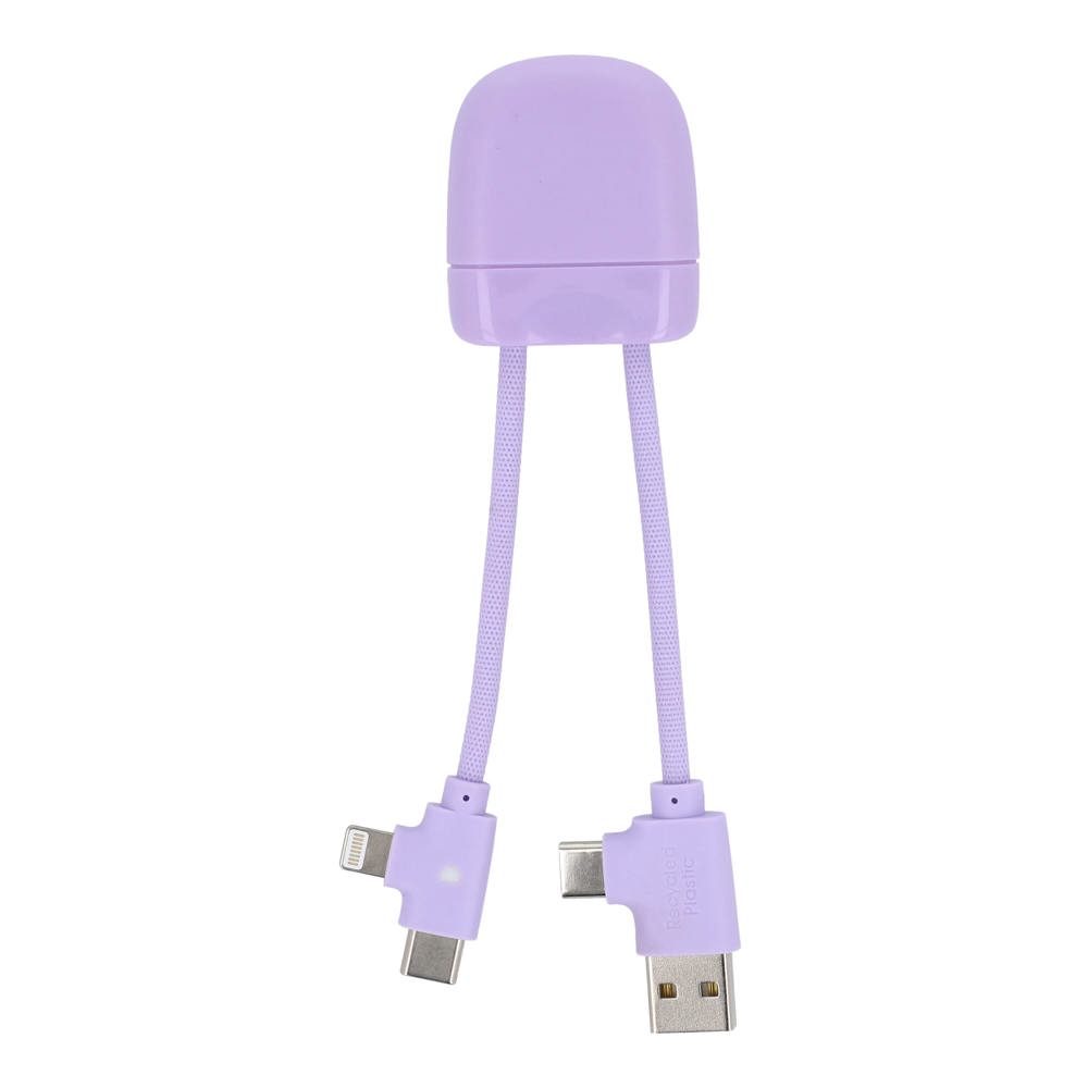Xoopar ICE-B Multi-Ladekabel - Lila