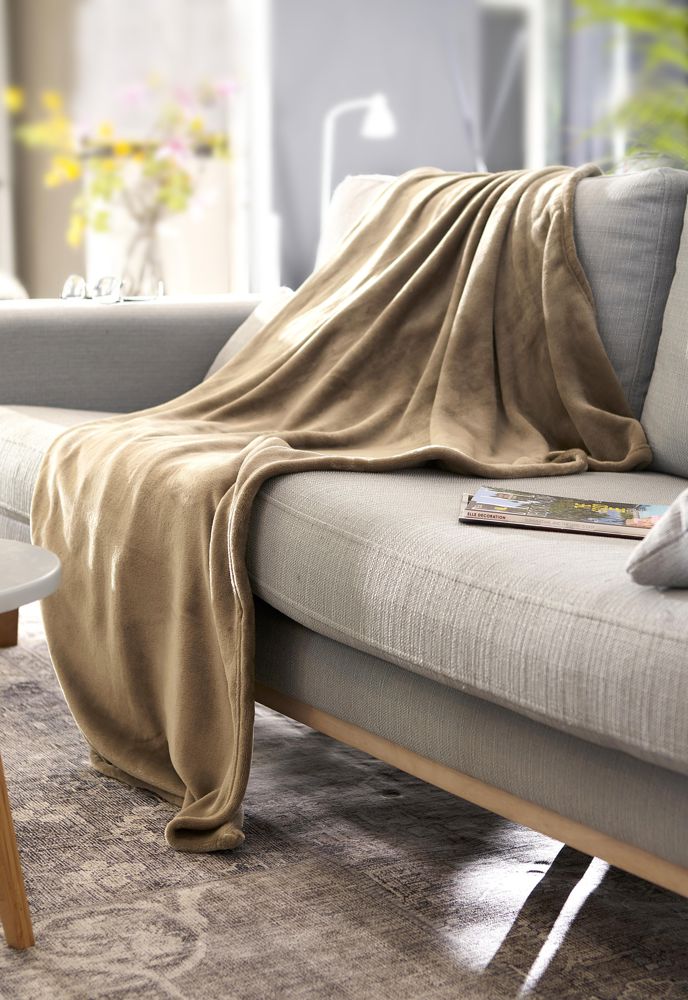 Decke aus Flanellvlies (280 gr/m²) Sean