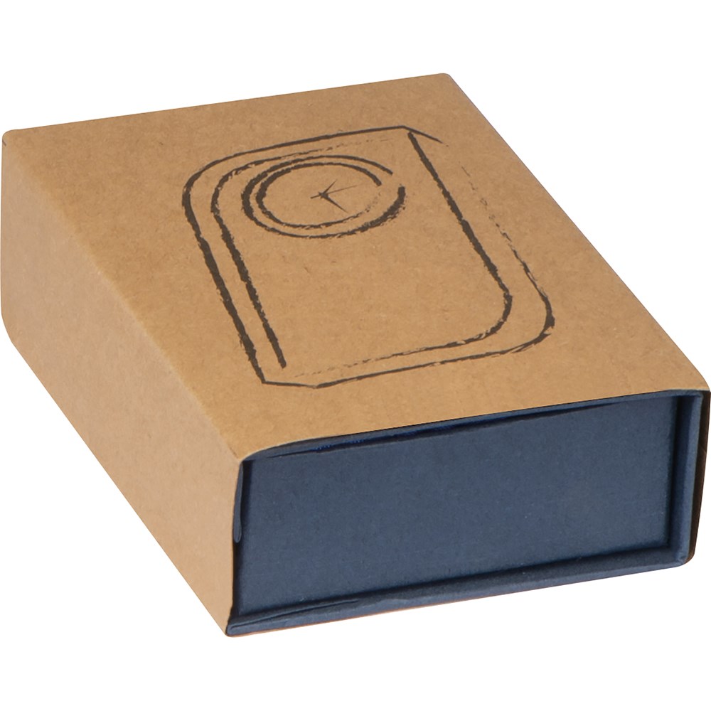 Glasblock mit Uhr GERALD