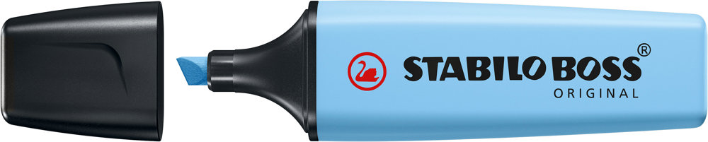 STABILO BOSS ORIGINAL Pastel Leuchtmarkierer - himmlisches blau