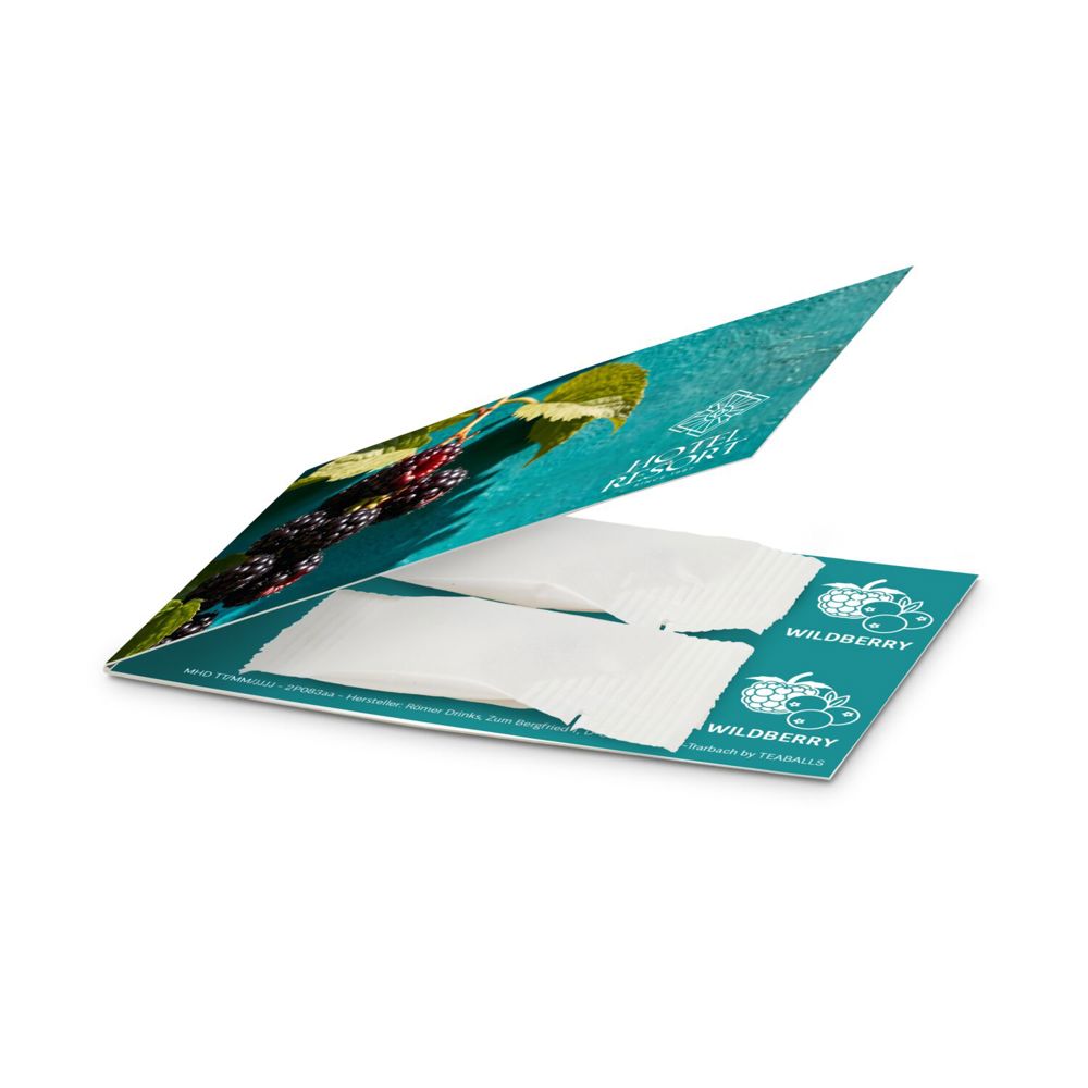 Promo Drops by TEABALLS - 2 Sachets (2x 6-8 Wildberry Drops für ein Erfrischungsgetränk mit bis zu 1 L)