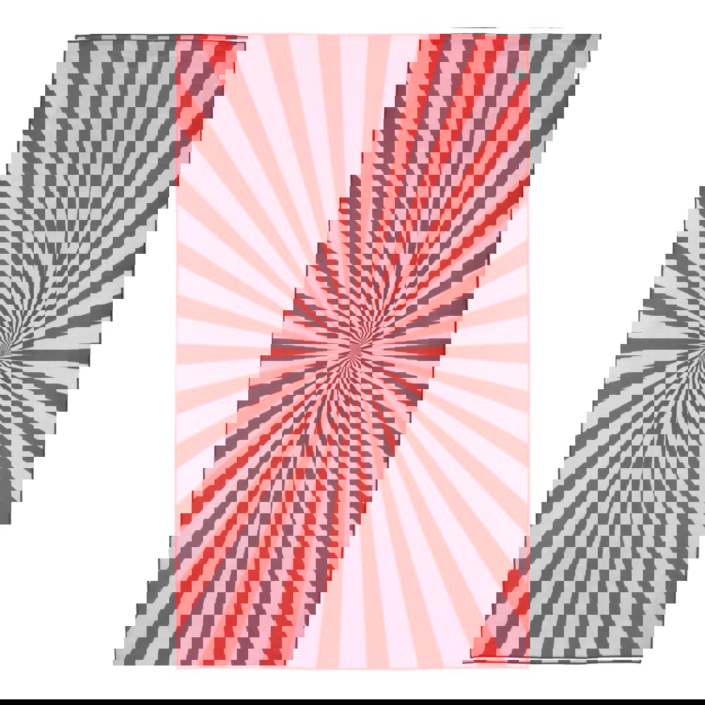 R-PET-Schnelltrocknungs-Strandtuch 100 × 180 cm, Sublimationsdruck