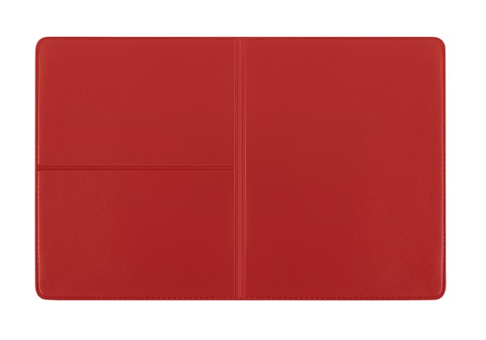 CreativDesign® Ausweistasche "Euro" Normalfolie - Rot