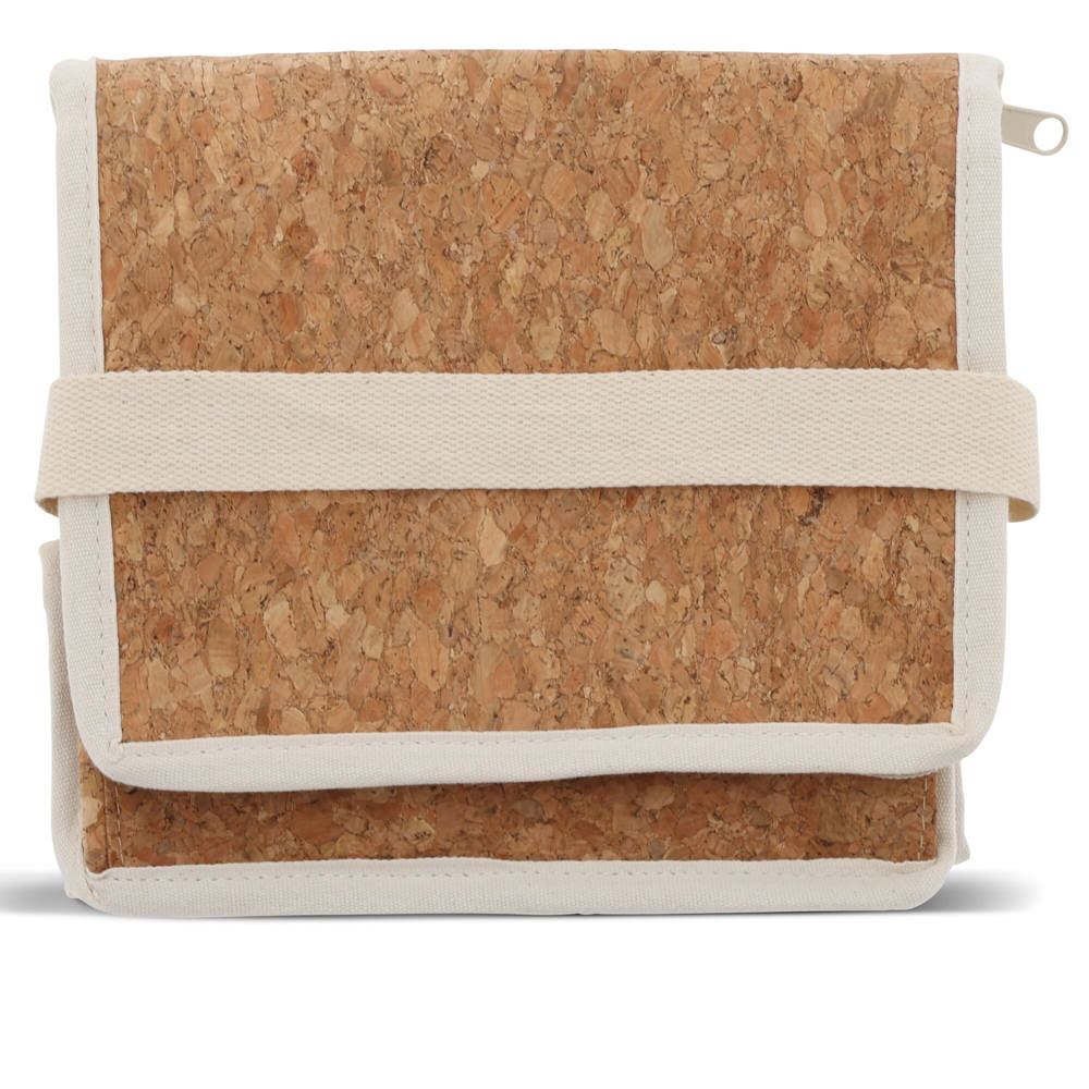 Kühltasche mit Korkelementen 22x18x18cm