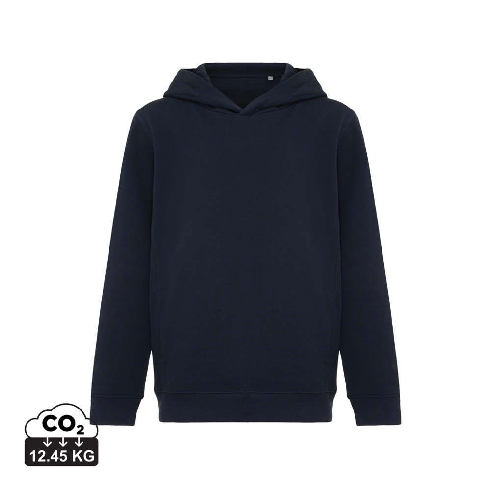 IQONIQ Yengo KidsHoodie mit Seitentaschen aus rec. Baumwolle