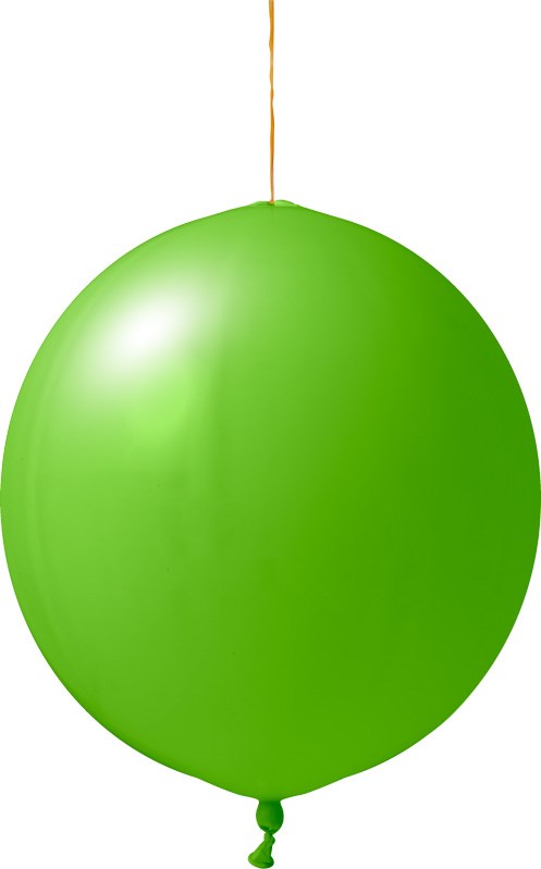 Punchballons ohne Druck 120/130 cm - Ø 44 cm - 18 inch - Grün (6012) Pastel (± PMS 361)