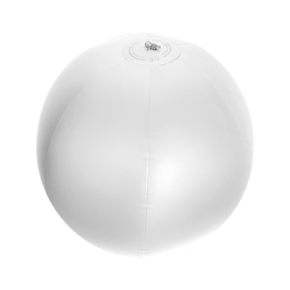 Strandball aus PVC mit einer Segmentlänge von 40 cm BERNARDO - Weiß