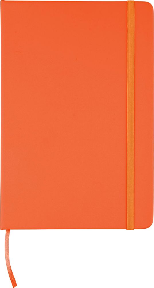 Recyceltes Notizbuch A5 aus PU Eva - Orange