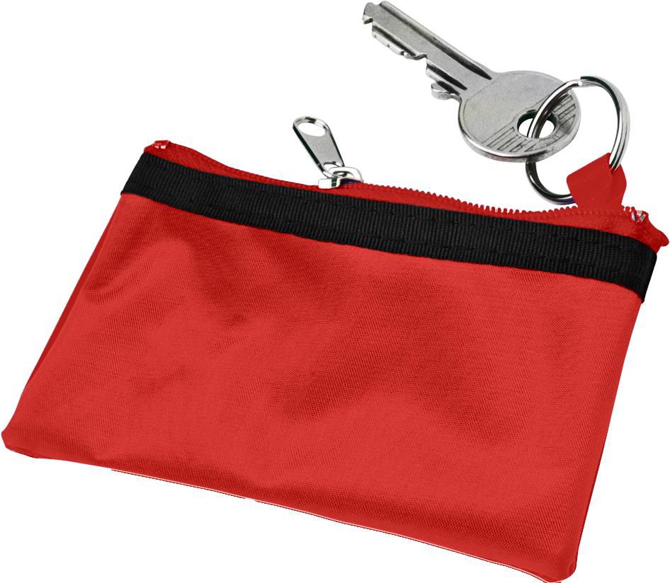 Schlüsseletui aus Nylon Sheridan - Rot