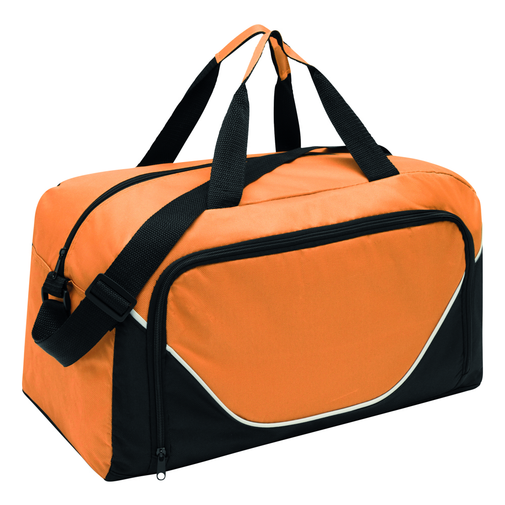 JORDAN - Sporttasche - orange, schwarz