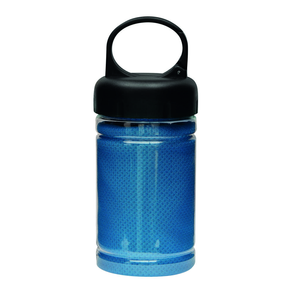 CHILLING - Kühlhandtuch - blau