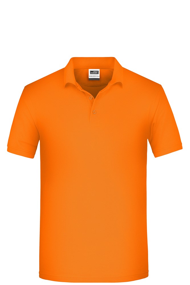 Men's ORGANIC Workwear Polo OCS Blended - Orange (ca. Pantone 1575C)