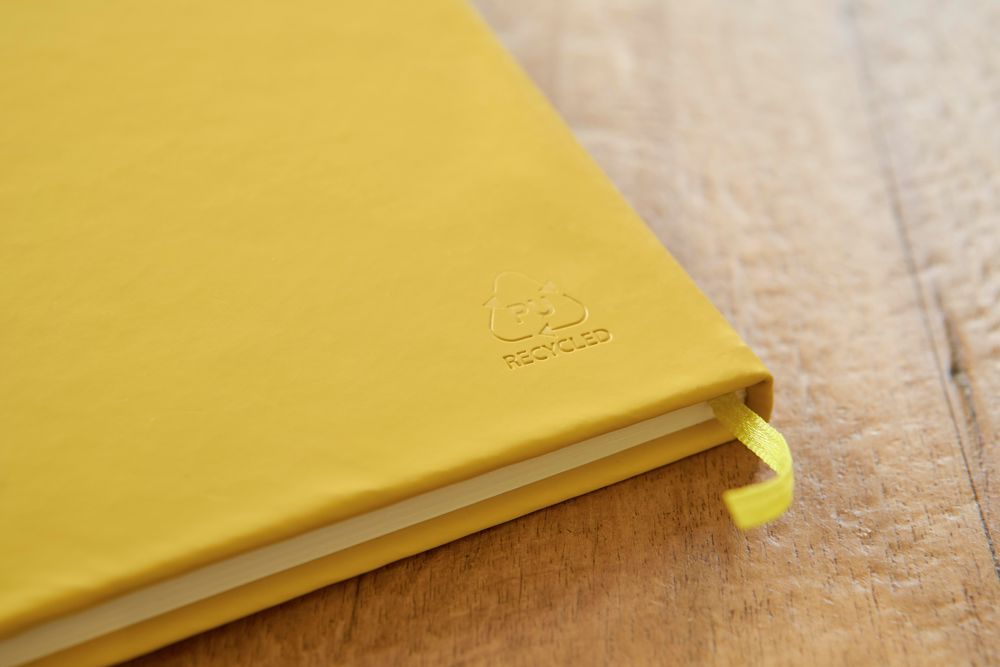 Recyceltes Notizbuch A5 aus PU Eva