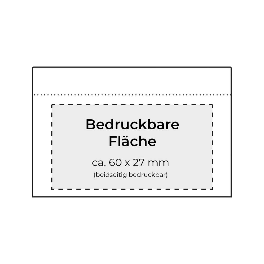 Beatmungstuch in Schlüsselanhänger