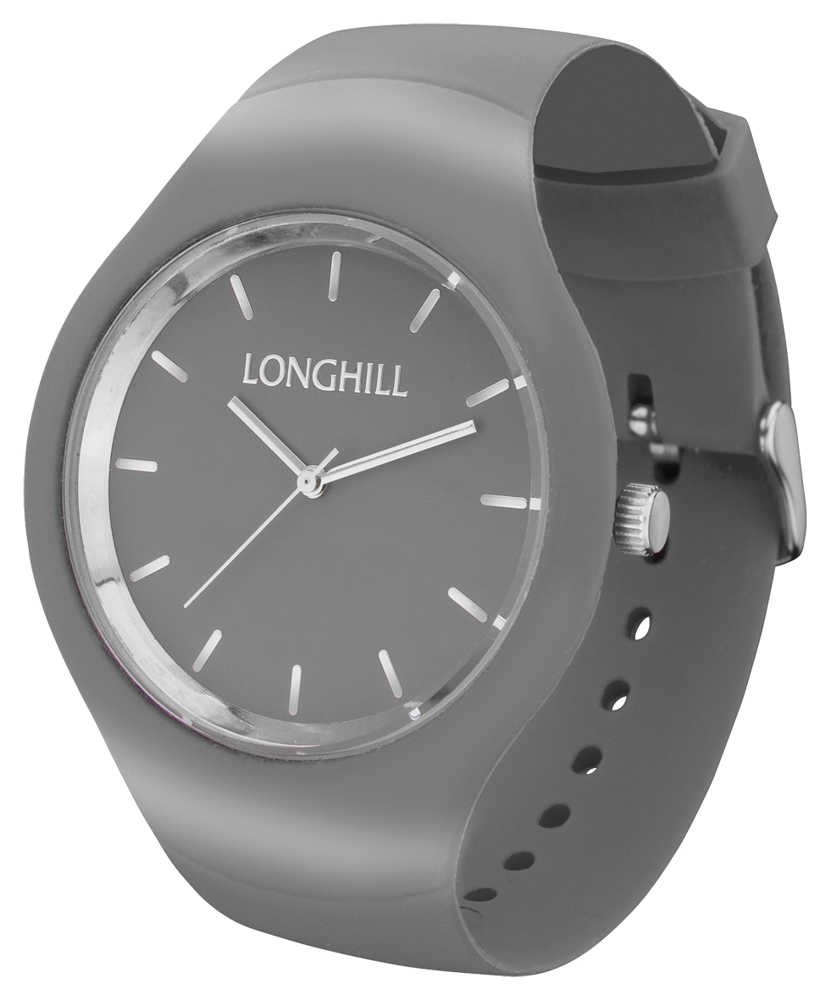 Kunststoffuhr SNAKE - Grau