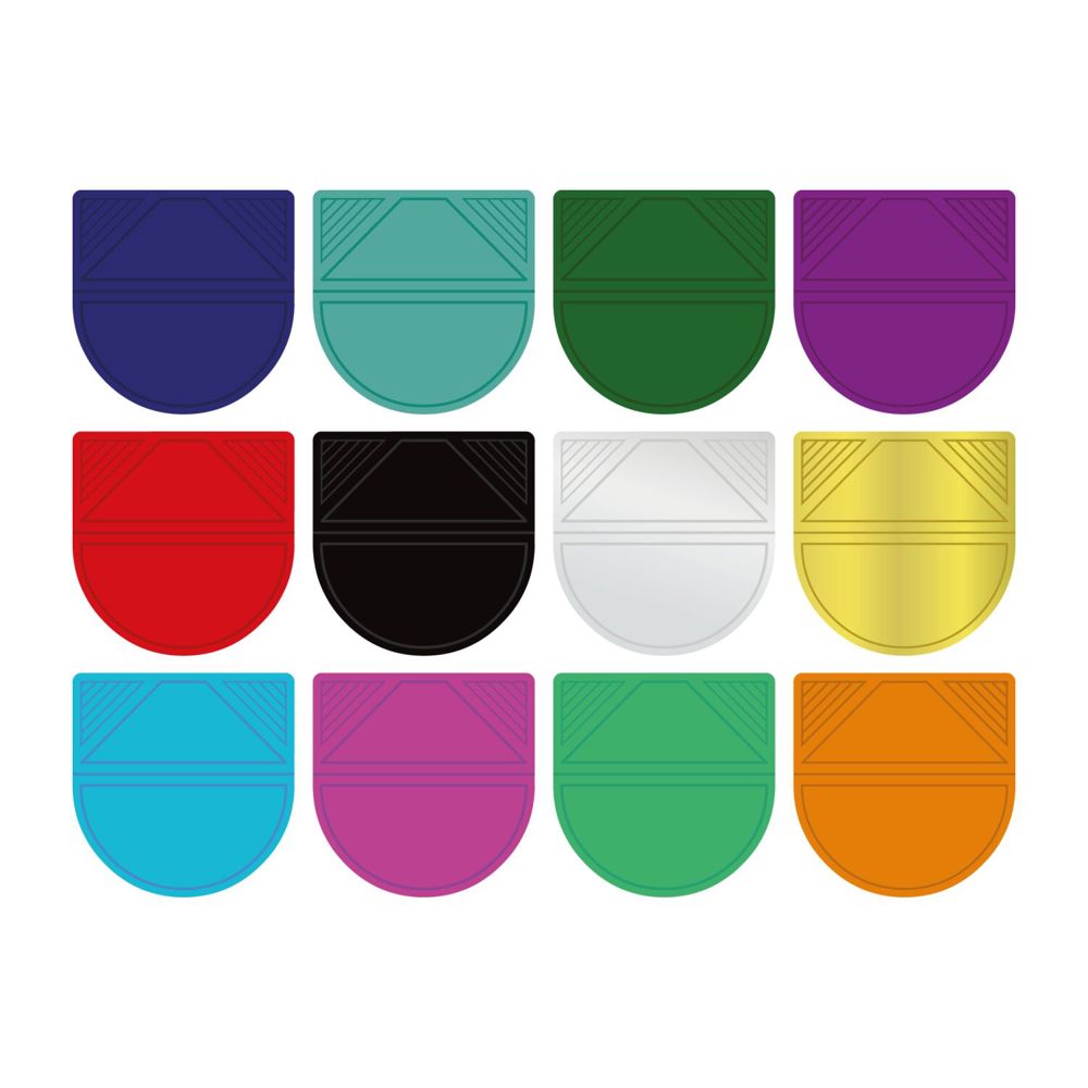 ROMINOX® Eckenklammer Corner Snap in Silber, idealer Mailingartikel für Dokumente, Büroklammer mit bis zu 10 Seiten Klemmkraft