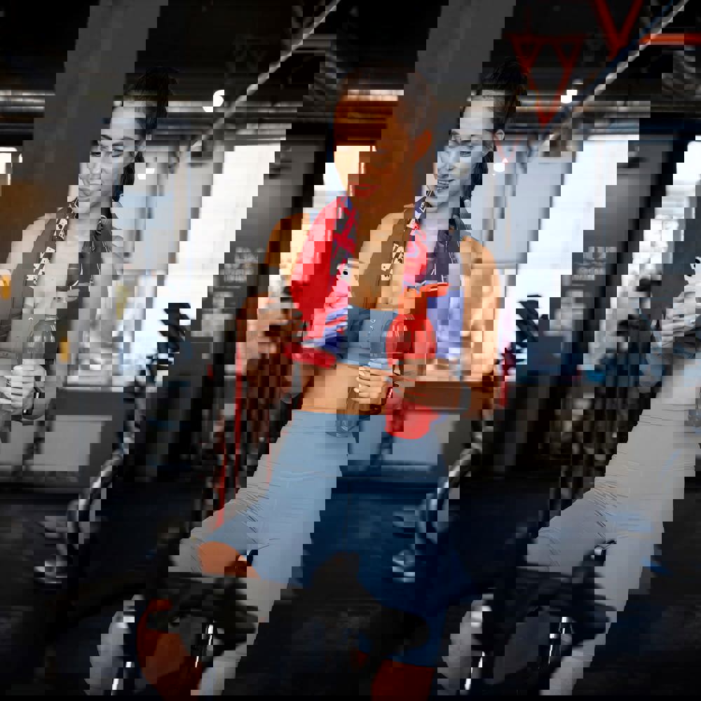 R-PET-Schnelltrocknungshandtuch 40 × 80 cm mit Beutel, Sublimationsdruck.