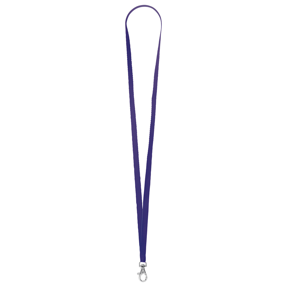 Schlüsselband/Lanyard "Standard" - Marineblau (ca. Pantone 281C)