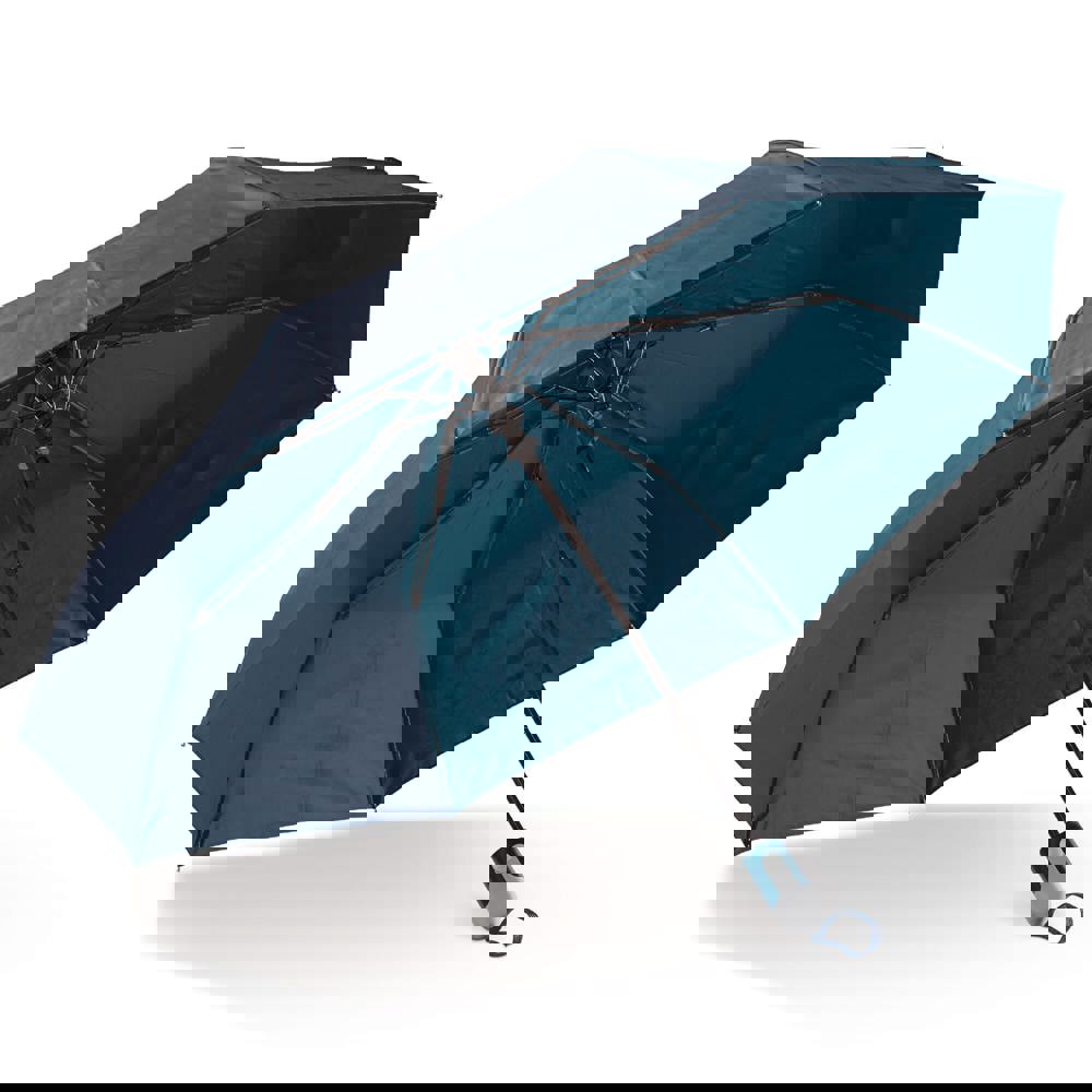 Zusammenfaltbarer 22” Regenschirm mit automatischer Öffnung - Dunkelblau