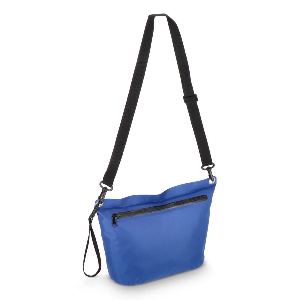 Wasserabweisende Ripstop-Umhängetasche 33 x 23 x 13 cm - Dunkelblau