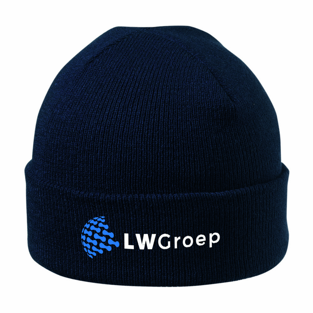 Beanie With Brim - Marine