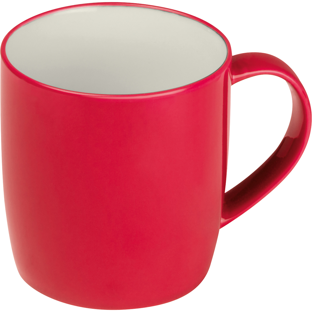 Tasse aus Porzellan, 300ml PIETRO - Rot