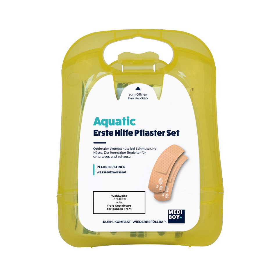 Mediboy AQUATIC Pflasterset - Gelb