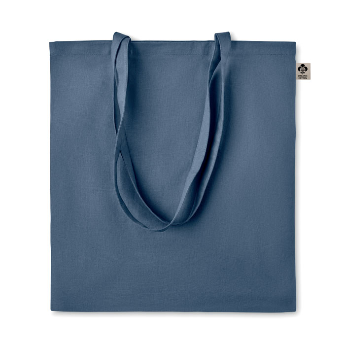 ZIMDE COLOUR - Organic-Cotton Einkaufstasche - Blau