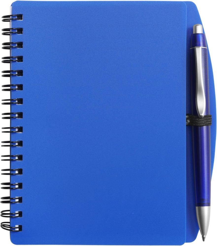 Notizbuch aus Kunststoff Kimora - Blau