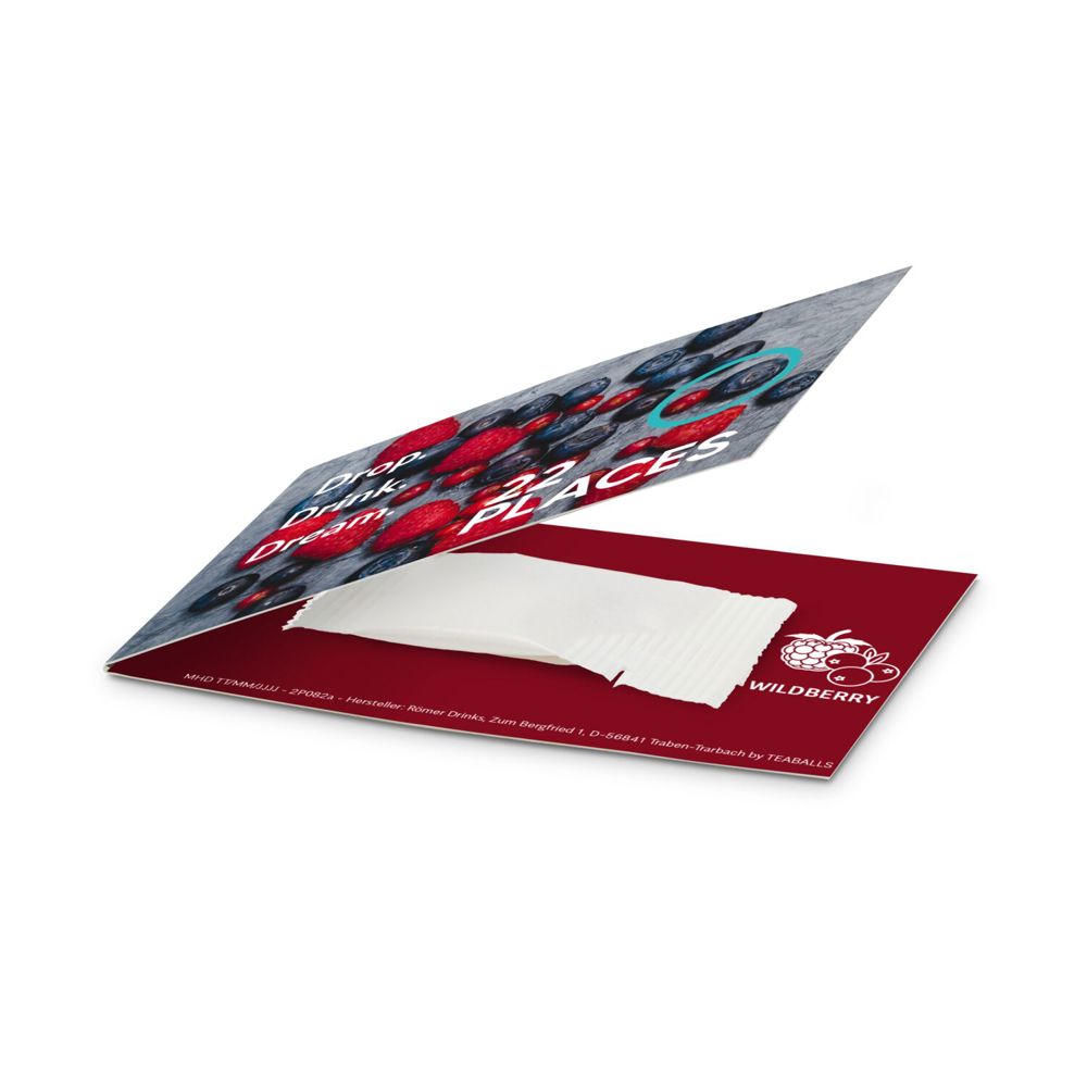 Promo Drops by TEABALLS - 1 Sachet (6-8 Drops Ihrer Wunschsorte für ein Erfrischungsgetränk mit bis zu 1 L)