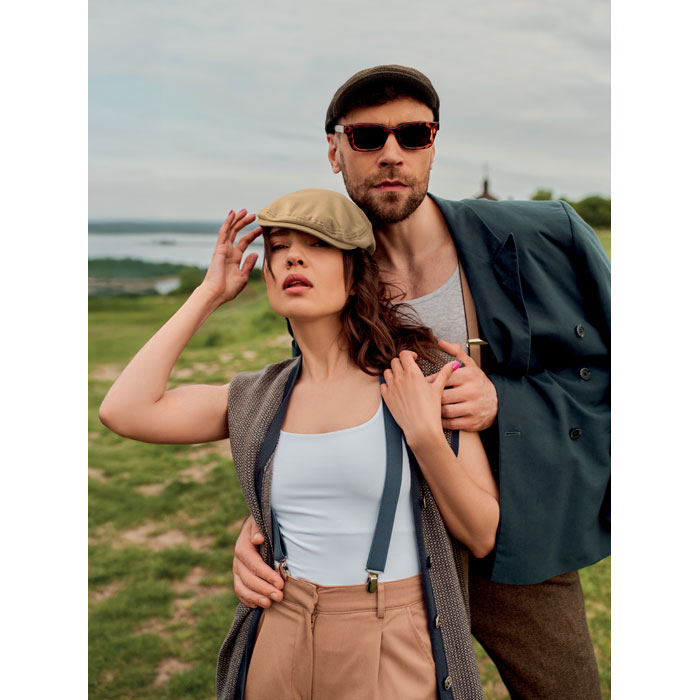 BLIND PEAK - Newsboy-Kappe 335 g/m²